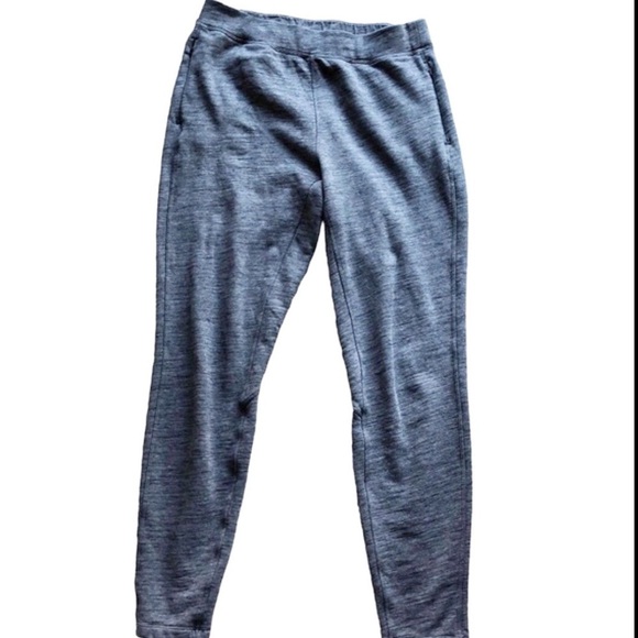 Lululemon Free To Roam Jogger Heathered Gray French Terry Size 8 - Picture 3 of 11